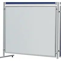 Franken Whiteboardtafel für Stellwand ECO, doppelseitig, EL-UTS150, 150x120cm, lackiert, Aluminiumrahmen 4016946194006 Franken