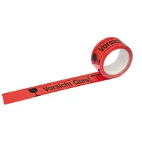 Signalklebeband Vorsicht Glas