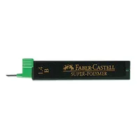 Faber-Castell Druckbleistiftminen SUPER POLYMER, 121411, Ø 1,4mm, B 4005401214113 Faber-Castell 6 Stück