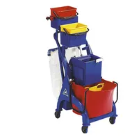 FILMOP VEGA Doppel Putzwagen 2 Eimer 4L mit Halter 8016728080844 FILMOP