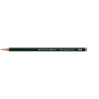 Faber-Castell Bleistift Castell 9000, 119000, Härte HB, dunkelgrün 4005401190004 Faber-Castell