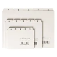 DURABLE Leitkarte DIN A7 quer