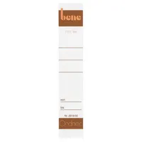 Bene Rückenschilder 291660, weiß, schmal/kurz, 29x153mm, einsteckbar 9003263700022 Bene 10 Stück