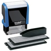 Trodat Stempel Printy Typomatic bis 4-zeilig schwarz 9008056431459 Trodat