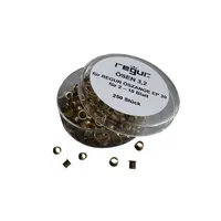 Regur Ösen RÖ-3,2 gold 4x3,2mm für ca 2- Messing 4001973015295 Regur 250 Stück