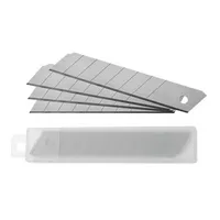 Westcott Cutter-Ersatzklingen WESTCOTT Ersatzklinge 18mm, 18mm Abbrechklinge rostfreier Stahl 4027521840089 Westcott 10 Stück