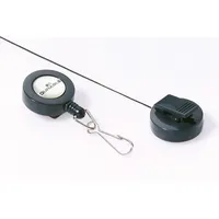 DURABLE Jojo mit Krokoklemme und Federhaken für Ausweishalter, Zugangskarten etc.