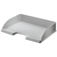 Leitz Briefablage Standard quer Plus 5218-00-85, A4 / C4 quer, grau, Polystyrol stapelbar 4002432389070 Leitz