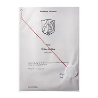 10 x Durable Schutz- und Ausweishülle A4 transparent