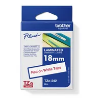 Brother Schriftbandkassette P-touch 18 mm x 8 m (B x L) TZe-242