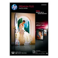 HP Fotopapier Premium Plus CR672A, A4, für Inkjet, 300g weiß glänzend einseitig bedruckbar 0886111138876 HP 20 Blatt