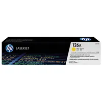 HP 126A (CE312A) Gelb Original Toner für HP Color Laserjet Pro CP1025, M175, TopShot Laserjet Pro M275