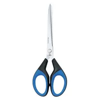 WEDO Universalschere Soft Cut, Edelstahl, rostfrei, 18cm, schwarz/blau 4003801800264 WEDO