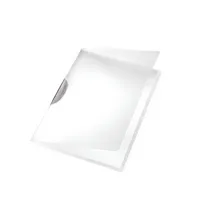 Leitz Klemmhefter ColorClip Magic 41750085, A4 transparent/grau, für ca. 30 Blatt, Polypropylen (PP) 80g 4002432341290 Leitz