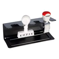 Wedo Stempelträger gerade für 4 Stempel schwarz