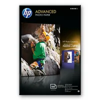 HP Advanced Glossy Photo Paper - Fotopapier, glänzend - 100 x 150 mm - 250 g/m2 - 100 Blatt - für Deskjet 2050 J510 Env