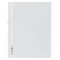 Durable Schnellhefter Serie 2580 258002, A4+, weiß, Kunststoff, 80g, Vorderdeckel transparent 4005546203348 Durable