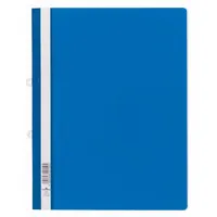 Durable Schnellhefter 258006, A4+, blau, Polyvinylchlorid (PVC), 80g, Vorderdeckel transparent 4005546201504 Durable 25 Stück