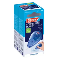 Tesa Korrekturroller 56998-00000-00 ecoLogo, blau/transparent, 4,2mm x 10m, Einweg, in Karton 4042448207319 Tesa 2 Stück