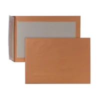 Bong Versandtaschen Posthorn 00014004, C4, ohne Fenster, haftklebend, mit Papprückwand, 120g, braun 4026283053829 Bong 100 Stück