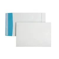 Posthorn Faltentasche 00014348 B4 140g ohne Fenster haftklebend weiß 1