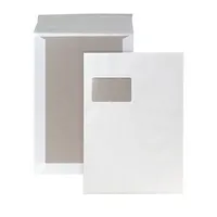 Bong Versandtaschen Posthorn 00014009, C4, mit Fenster, haftklebend, mit Papprückwand, 120g, weiß 4026283053959 Bong 100 Stück
