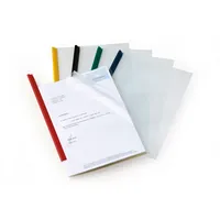 Durable Klemmschienenhüllen 2926 19, A4 farblos-transparent, für ca. 100 Blatt, Polypropylen 4005546205298 Durable 10 Stück
