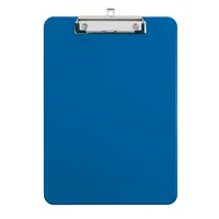 Maul Klemmbrett Leather 2340537, A4, blau, Kunststoff, inkl Aufhängeöse 4002390034876 Maul