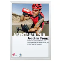 Franken Plakat-Klapprahmen Outdoor, BS1703, silber, A2, Aluminium 4016946192446 Franken