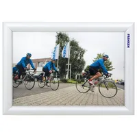 Franken Plakat-Klapprahmen Outdoor, BS1701, silber, A4, Aluminium 4016946192422 Franken