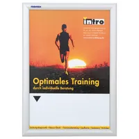 Franken Plakat-Klapprahmen Outdoor, BS1702, silber, A3, Aluminiumrahmen 4016946192439 Franken