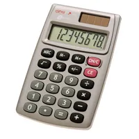 Genie Taschenrechner 510 Solar-/Batterie LCD-Display silber 1-zeilig 8-stellig 4015468102742 Genie