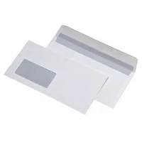 MailMedia Briefumschlag 30005395, Din Lang, mit Fenster, haftklebend, 80g, weiß 4003928227425 MailMedia 1000 Stück