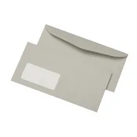 MailMedia Kuvertierhüllen Kuvermatic 30005396, Din Lang+ (C6/5), 229x114mm, ASK, mit Fenster, nassklebend, 75g, grau 4003928203337 MailMed 1000 Stück