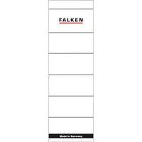 Falken Rückenschilder 80037047, weiß, breit/kurz, 60x190mm, selbstklebend 4014481160128 Falken 10 Stück