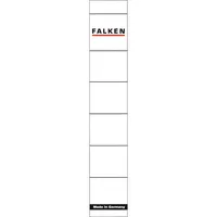 Falken Rückenschilder 80039639, weiß, schmal/kurz, 30x190mm, einsteckbar 4014481162627 Falken 10 Stück