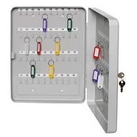 Alco Schlüsselkassette Stahlblech 160x80x200mm für 30 Schlüssel lichtg