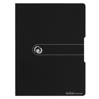 Herlitz Klemmbrettmappe easy orga 11217221, A4, schwarz, Polyfoam 4008110436500 Herlitz