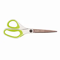 Scotch Haushaltsschere Titanum, Edelstahl, rostfrei, titanbeschichtet, 20cm, weiß-grün 4046719273539 Scotch
