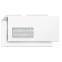 Soennecken Briefumschlag Lettersafe LS2121, Din Lang, mit Fenster, haftklebend, 80g, weiß 4003969000377 Soennecken 500 Stück