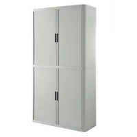 PAPERFLOW Aktenschrank easy Office E2CT0000100039, Kunststoff/Stahl abschließbar, 4 OH, 110 x 204 x 41,5 cm, grau 3660141929157 PAPERFLOW