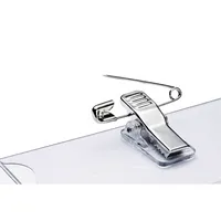 Durable Namensschilder m. Combi Clip transp. 40x75mm 4005546803029 Durable 25 Stück