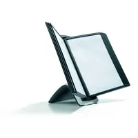 DURABLE Sichttafelsystem SHERPA STYLE TABLE 10 585501 DIN A4 schwarz mit 10 St. Sichttafeln, 1 St.