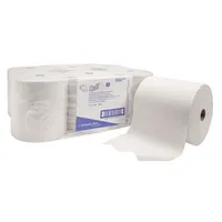 Scott Rollenhandtücher Professional 6667, Innenabrollung, Außenabrollung, 1-lagig, weiß, Airflex 5027375025815 Scott 6 Rolle
