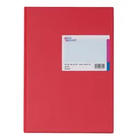 König und Ebhardt Geschäftsbuch 86-14252, rot, A4, kariert, 80g, 96 Blatt / 192 Seiten 4014149136120 König und Ebhardt