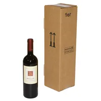 Smartbox Pro Weinversandkarton 1 Flaschen braun 105x105x420 4250414105853 Smartbox Pro 20 Stück