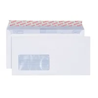 Elco Briefumschlag Proclima 38779, Din Lang+ (C6/5), mit Fenster, haftklebend, 100g, weiß 7611722015772 Elco 500 Stück
