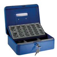 Alco Geldkassette 874 blau 250x180x90mm 4007735008741 Alco