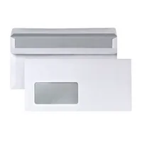 Soennecken Briefumschlag 327234101, Din Lang, mit Fenster, selbstklebend, 75g, weiß 4003969003958 Soennecken 1000 Stück