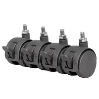 Kerkmann Rollensatz 6915 für Stellwand Metropol 4044917416116 Kerkmann 4 Stück